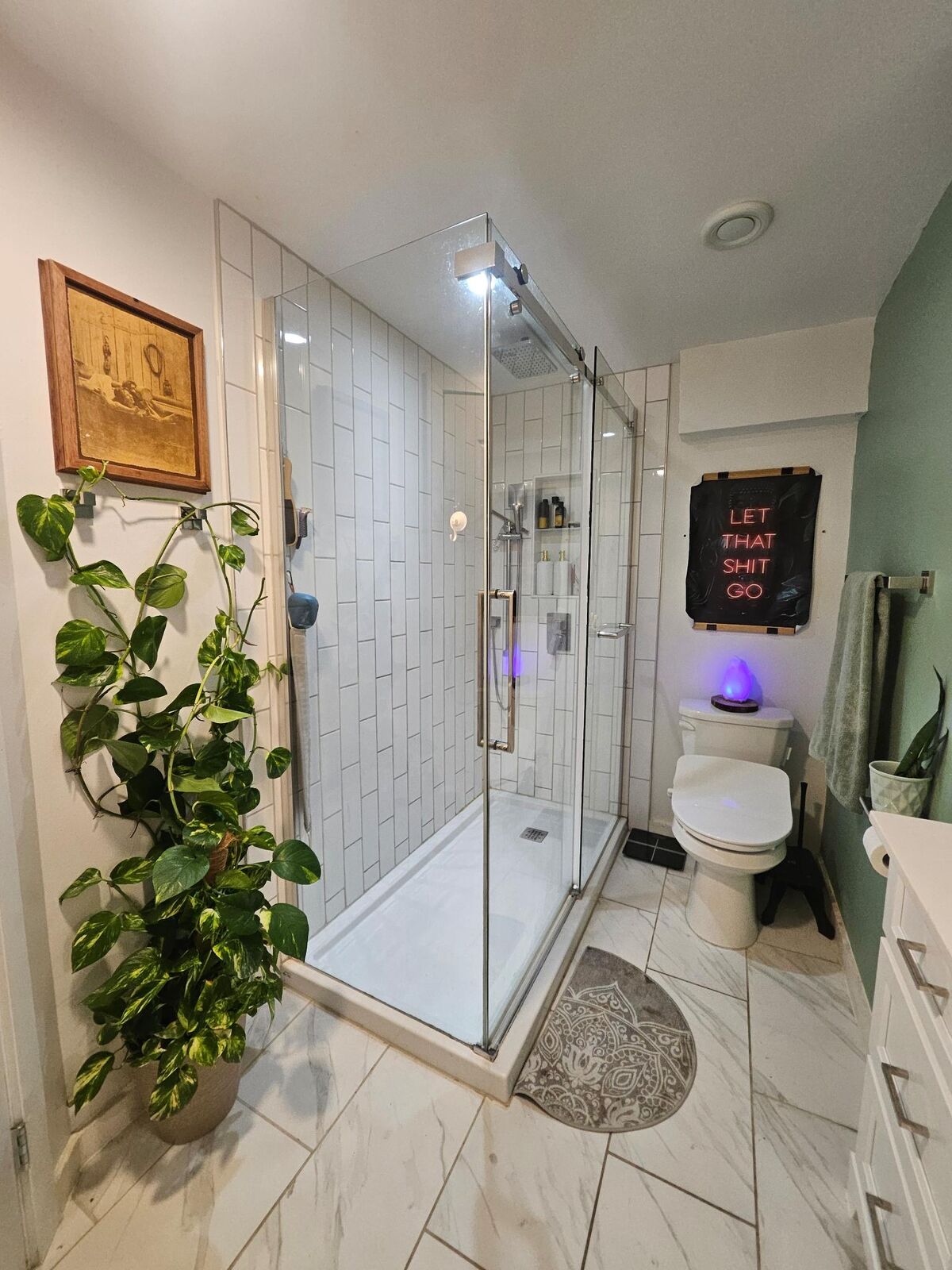 Bathroom shower renovation Calgary handyman work